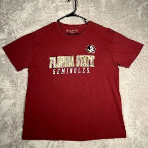 Florida State FSU Shirt Men's XL Red Short Sleeve Shirt